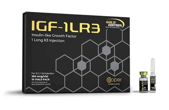 Peptídeo IGF-1 LR3 10x100mcg - Cooper Pharma: A Revolução na Hipertrofia Muscular